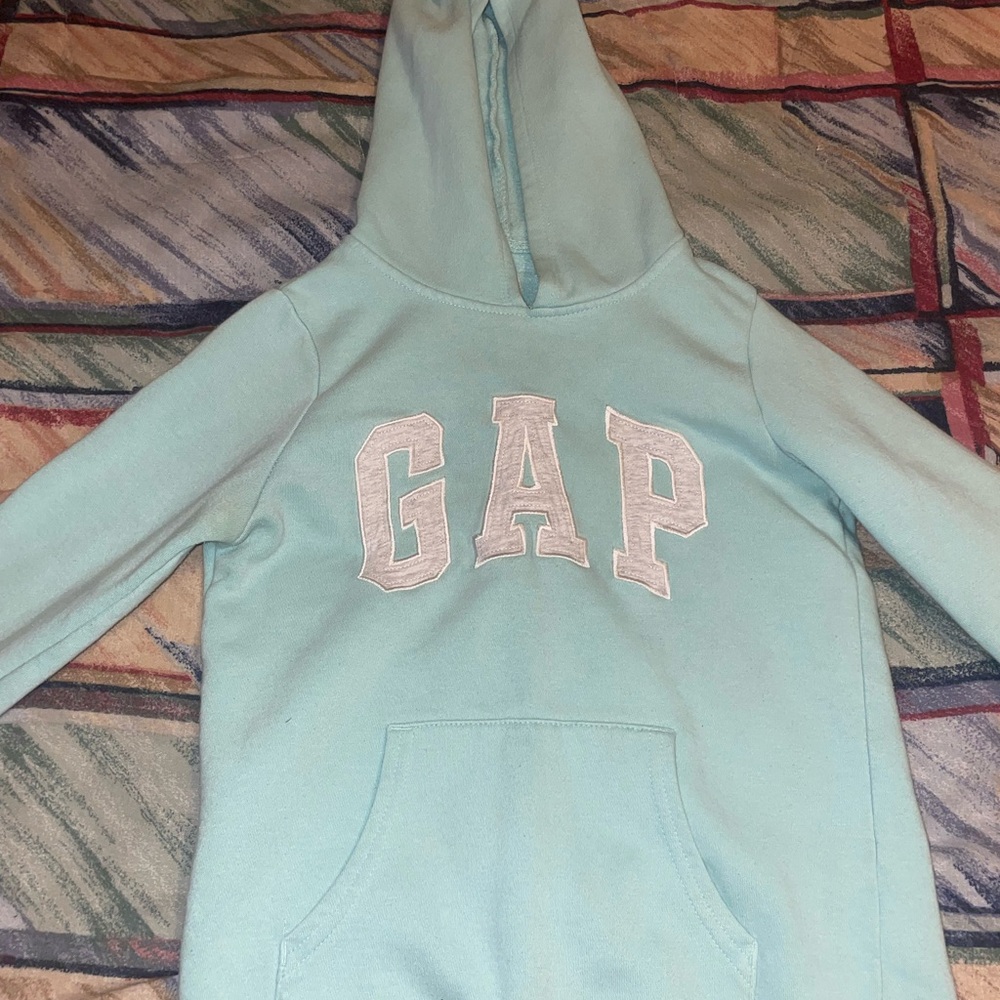 GAP Light Blue Hoodie - Size 10